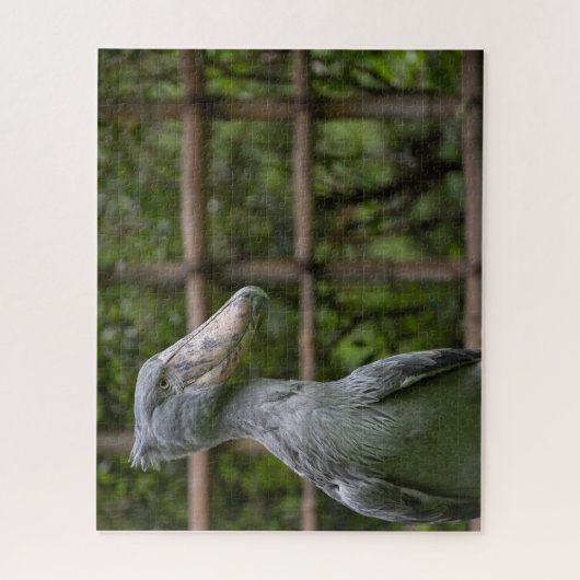 Shoebill (Balaeniceps rex) Legpuzzel (Verticaal)
