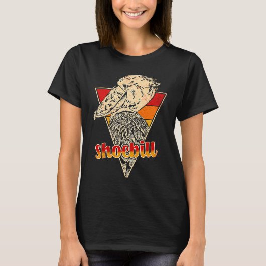 Shoebill Bird Animal  1 T-shirt (Voorkant)