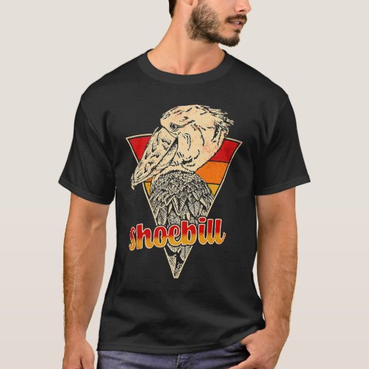 Shoebill Bird Animal  1 T-shirt (Voorkant)