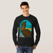 Shoebill Bird Animal Colorful  1 T-shirt (Voorkant volledig)