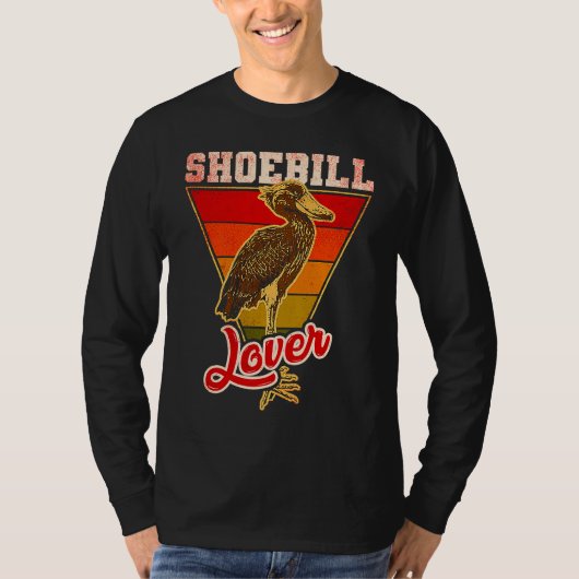 Shoebill Bird Animal T-shirt (Voorkant)