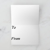 Shoebill greetings card kaart (Binnen)