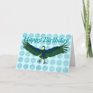Shoebill greetings card kaart