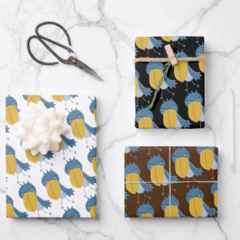 Shoebill Inpakpapier Vel