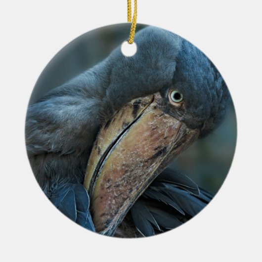 Shoebill Keramisch Ornament (Voorkant)