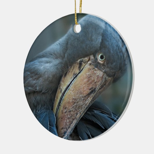 Shoebill Keramisch Ornament (Links)