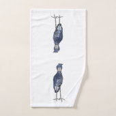 Shoebill Stork Bad Handdoek (Handdoek)