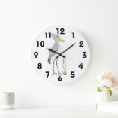 Shoebill Stork Clock Grote Klok (Huis)