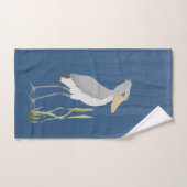 Shoebill Stork Hand Towel Handdoek (Handdoek)
