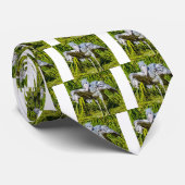 Shoebill Stork Stropdas (Opgerold)