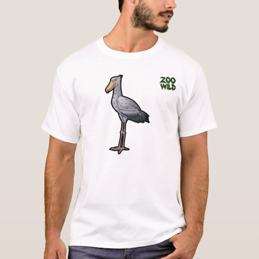 Shoebill Stork T-shirt (Voorkant)