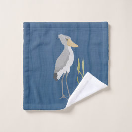 Shoebill Stork Washcloth Washandje