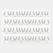Shoebill Stork Wrapping Paper Sheets (Voorkant 2)