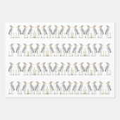 Shoebill Stork Wrapping Paper Sheets (Voorkant)