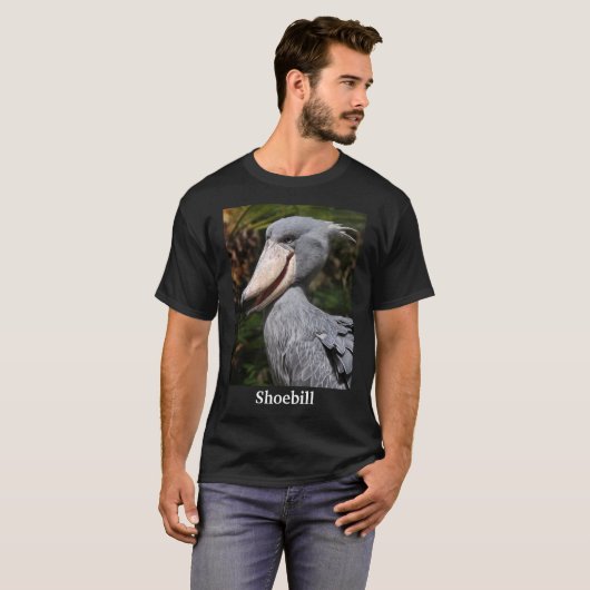 Shoebill T-shirt (Voorkant volledig)