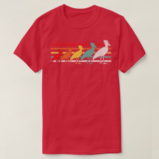 Shoebill Vintage 1 T-shirt (Design voorkant)