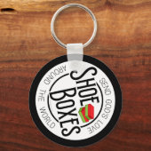 Shoebox Party Sleutelhanger (Voorkant)