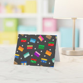 Shoebox Star Bedankt Card - Grijs