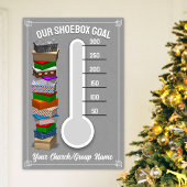 Shoebox Thermometer Poster - Grijs