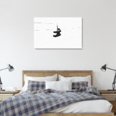 Shoefiti Canvas Afdruk (Insitu (Slaapkamer))