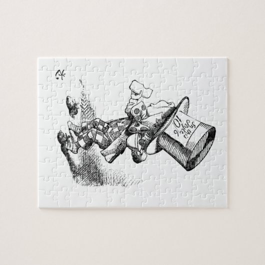 Shoeless Mad Hatter Legpuzzel (Horizontaal)