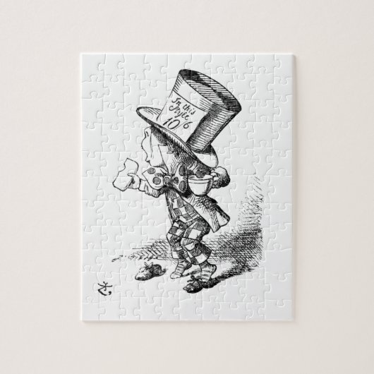 Shoeless Mad Hatter Legpuzzel (Verticaal)