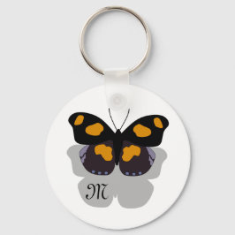 Shoemaker Butterfly Shadow Monogram Sleutelhanger