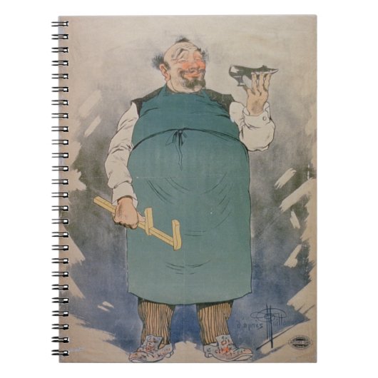 Shoemaker (kleurenlitho) notitieboek (Voorkant)