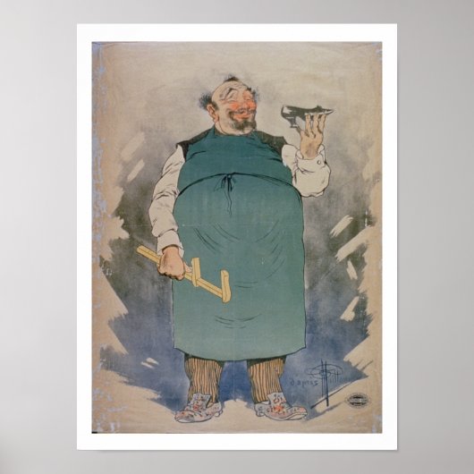 Shoemaker (kleurenlitho) poster (Voorkant)