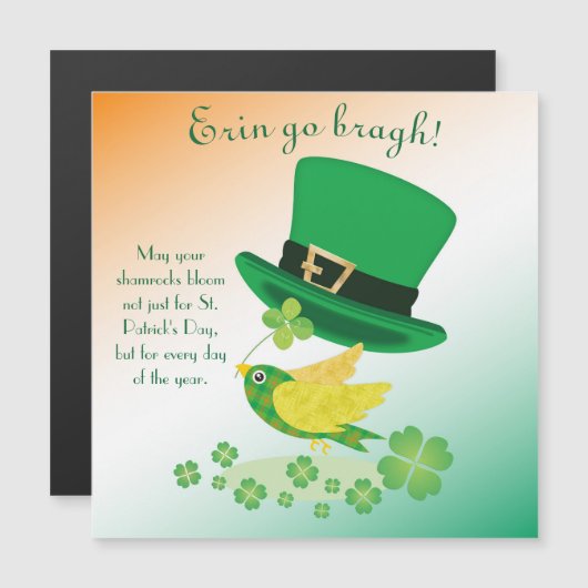 Shoemaker's Lucky Flight magnetische kaart (Voorkant / Achterkant)