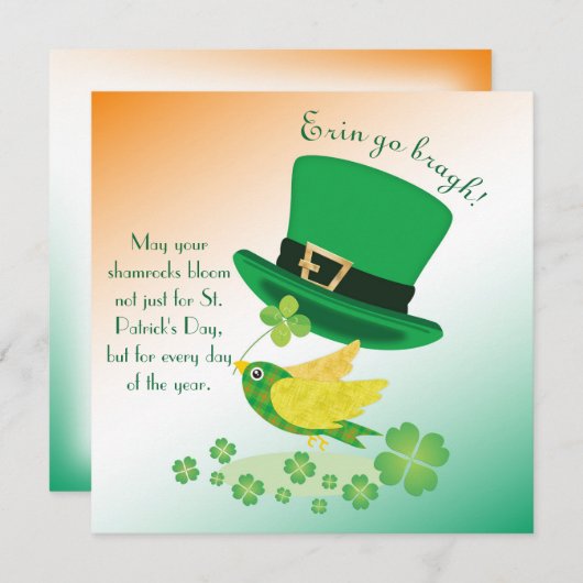 Shoemaker's Lucky Flight platte kaart (Voorkant / Achterkant)