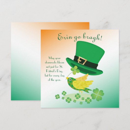 Shoemaker's Lucky Flight platte kaart (Voorkant / Achterkant)