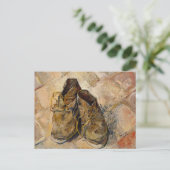 Shoes by Vincent Van Gogh, 1886 Briefkaart (Staand voorkant)
