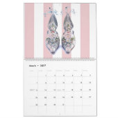 SHOES CALENDAR 2019 - grote grootte Kalender (Mar 2027)
