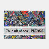 Shoes Shoes 4 + je ideeën Deurmat (Voorkant)