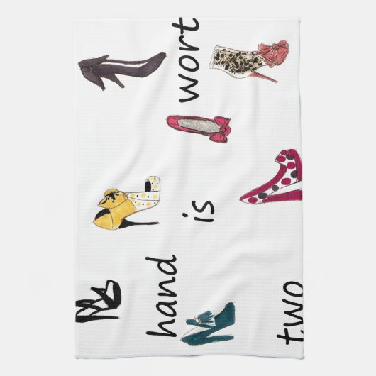 Shoes Theedoek (Verticaal)