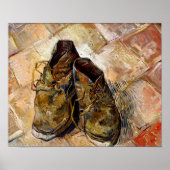 Shoes Van Gogh 1888 Poster (Voorkant)