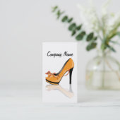 Shoes Winkelmanager - Mode Stijllijst van verkoper Visitekaartje (Staand voorkant)