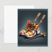 Shoeshi ME - Unieke Sushi Sneaker (Voorkant / Achterkant)