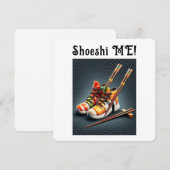 Shoeshi ME - Unieke Sushi Sneaker Feestdagenkaart (Voorkant / Achterkant)