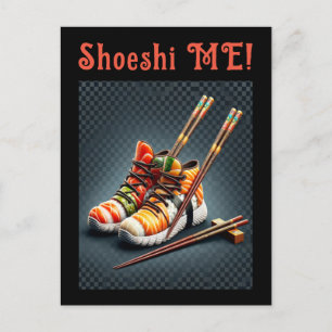 Shoeshi ME - Unieke Sushi Sneaker Feestdagenkaart