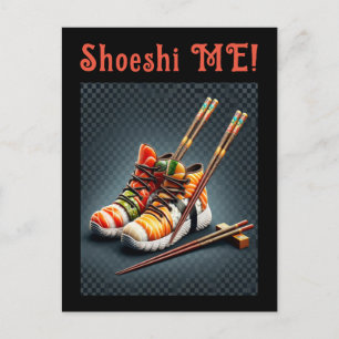Shoeshi ME - Unieke Sushi Sneaker Feestdagenkaart