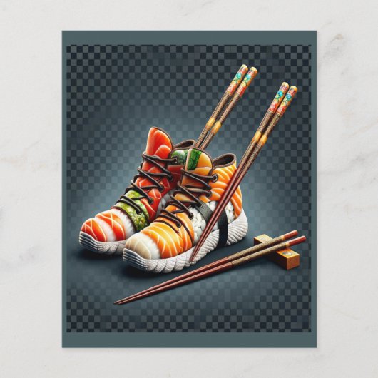 Shoeshi ME - Unieke Sushi Sneaker Flyer (Voorkant)