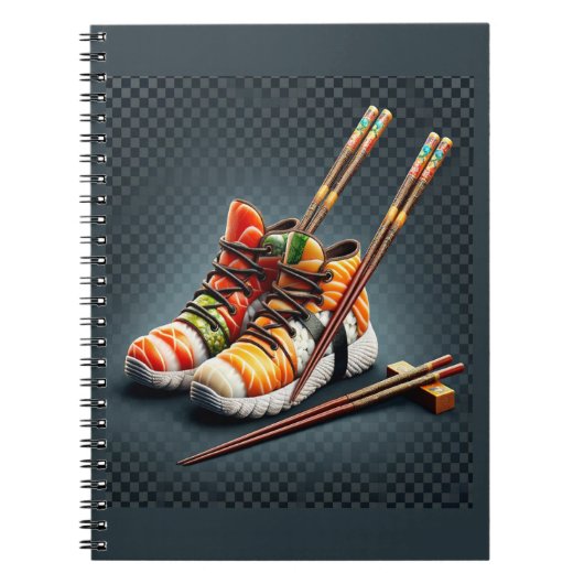 Shoeshi ME - Unieke Sushi Sneaker Notitieboek (Voorkant)