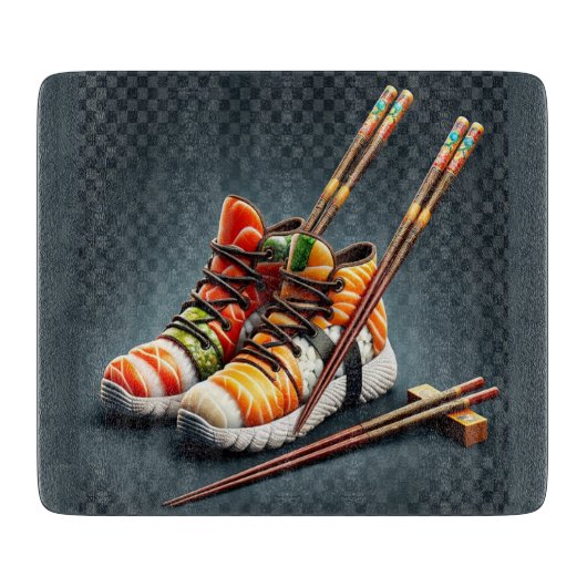 Shoeshi ME - Unieke Sushi Sneaker Snijplank (Voorkant)