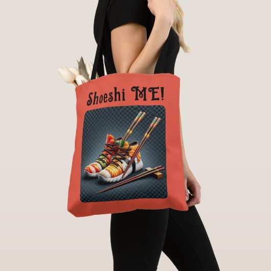 Shoeshi ME - Unieke Sushi Sneaker Tote Bag (Dichtbij)