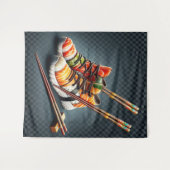 Shoeshi ME - Unieke Sushi Sneaker Wandkleed (Voorkant (horizontaal))