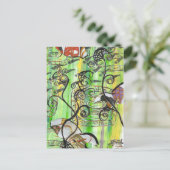 Shoesy Fish 2 Briefkaart (Staand voorkant)