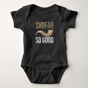 Shofar Ancient Musical Horn Jewish Quote Romper