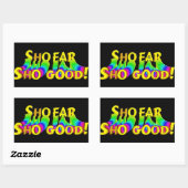 Shofar Sho Good Rechthoekige Sticker (Vel)